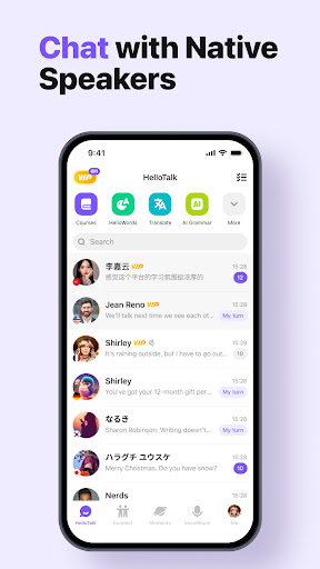 HelloTalk - Tillarni o'rganing