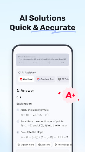 Gauth: AI tadqiqot hamrohi